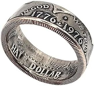 Coin Ring | US Bicentennial 50 cent | 1776-1976