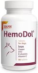 HemoDol 90 tablets Iron Support for Dogs Copper Zinc B Vitamins