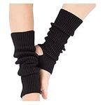 Leg Warmers for Women, Knitted Long Woman Yoga Socks Sport Leg Warmers Gym Fitness Dancing Female Girls Daily Wear Exercising Keep Warm Latin Dance