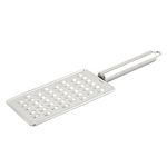 uxcell Stainless Steel Kitchenware Potato Garlic Cheese Grater 26cm Length Silver Tone