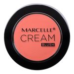 Marcelle Cream Blush, Sparkling Coral, Lightweight Creamy Texture, Natural Radiant Finish, Hypoallergenic, Fragrance-Free, Cruelty-Free, Paraben-Free, Vegan, 4.4 g