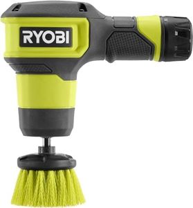 RYOBI Battery Cleaning Brush Mini RSCR4-120G 4V 2Ah with 300 rpm-1, Car Tyres, Sinks, Outdoor Furniture