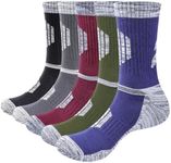 YUEDGE 5 Pairs Men's Hiking Socks P