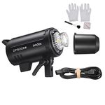 Godox DP600III-V Studio Flash Light 600Ws Power GN106 5600±200K Strobe Lighting Built-in 2.4G Wireless X System Bowens Mount for Wedding Portrait Fashion Advertising