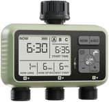 Diivoo Sprinkler Timer 3 Zone, Wate