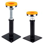 YMSZGBZG 2 Pack Anti-Slip Shock Absorption,Adjustable Support Jack for The Floor,Garbage Disposer Shock Absorber Support,Mini Screw Jack Adjustable Multifunctional Support Height 7.5" to 10"
