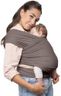 Boba Baby Wrap Carrier – Original Baby Sling Carrier for Newborns (7–35 lbs), Soft, Secure, Hands-Free & Ergonomic, Ideal for Comfortable Bonding, New Parents (Grey)