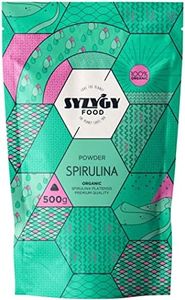 SYZYGY FOOD | Spiruline en Poudre Bio Certifiée | 500g | Spiruline BIO 100% Pure | DETOX - Protéines Végétales - Satiétant | Contrôle l'Appétit - Fer - Minéraux - Vegan