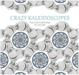 LEISURE ARTS Crazy Kaleidoscopes ColoringBk Coloring Books