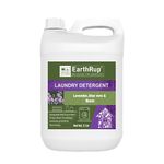 EarthRup Natural Laundry Liquid Detergent With Lavender Aloe Vera And Neem Essential Oils | Eco-Friendly Biodegradable Kids And Pet Safe Pack Of 5 Liter (5000Ml)