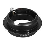 andoer Professional Photography Photo Studio elinchrom Mount to Bowens Mount speedring Converter Adapter Ring for Bowen Mount softbox Beauty Dish for elinchrom Mount Studio Strobe Flash Light