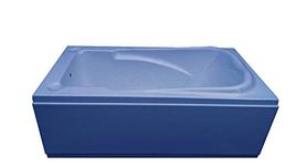 MADONNA Splendour Acrylic 5 feet Portable Bathtub for Small Bathroom (Alpine Blue)