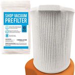 [10 Pack] Shop Vacuum Filter Cover 