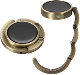 kwmobile Purse Hanger for Table (Set of 2) - Purse Hook for Table - Folding Handbag Hanger - Portable Table Bag Holder