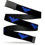 Buckle-Down mens Buckle-down Web Nightwing 1.25" Belt, Multicolor, 1.25 Wide - Fits up to 42 Pant Size US