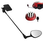 Lergo Bike Bicycle Cycling Rear View Helmet Safety Motorcycle Rearview Mirror