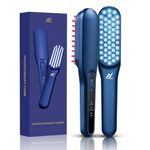 NexLev Hair Phototherapy Comb | Scalp Massager | LED Red Light for Hair Growth|Blue Light to Reduce Dandruff | Hair Fall Control |Type C |90 Min Use|Targeted Laser Hair Growth Treatment|3 Modes|LE-02