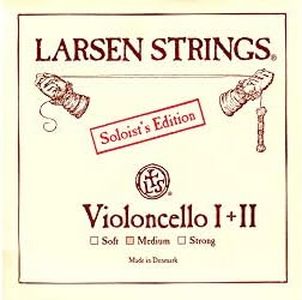 Larsen 4/4 Cello Soloist A and D Combo Pack Medium Gauges