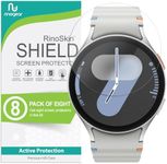 (8-Pack) Screen Protector for Samsung Galaxy Watch 7 (44mm) / Watch 6 (44mm) / Watch 5 (44mm) / Watch 4 (44mm) / Active 2 (44mm) Screen Protector [Flexible Clear Film] Case Friendly Accessories