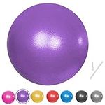 Fresion Mini Pilates Ball Exercise Ball for Yoga - 25cm Mini Yoga Ball, Core Ball,Small Workout Ball, Mini Stability Ball,Ballon Exercise Ball for Adults