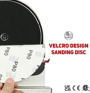 BUCKTOOL 500W Bench Belt and Disc Sander for Woodworking, 100x914mm Belt, 200mm Disc