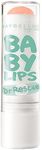 Maybelline New York Baby Lips Dr. Rescue Medicated Lip Balm, Coral Crave [55] 0.15 oz (Pack of 3)