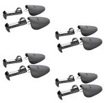 SHOESHINE Men's Shoe Stretcher 4 Pairs Adjustable Shoe Tree shaper from UK Size 6 to 11