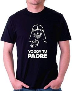 Custom Vinyl Camiseta Dia del Padre YO SOY TU Padre (2XL)