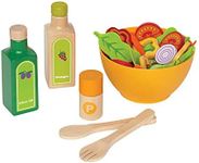 Hape Award Winning Garden Salad Wood Play Kitchen Play Set