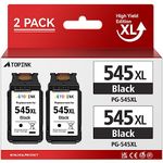 545 Black Ink Cartridge, ATOPINK PG-545 545XL PG-545XL Replacement for Canon 545 Ink Cartridges, for Pixma TS3150 TS3350 TS3355 TS3100 TS205, TR4550 TR4551, iP2850, MX495, MG2950 MG3050 MG2500 MG2550s