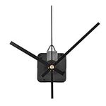 DODUOS Quartz Clock Movement Mechanism Battery Operated, Wall Clock Movement with Hands, Hanging Clock Mechanism Movement Motor Replacement, Total Shaft Length 28mm / 1.1inch, Clock Parts Repair Kit