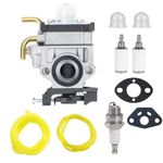 Carburionix 308054129 RY38BP Carburetor Kit for Ryobi RY38BP 38cc Gas Backpack Blower Replaces Parts