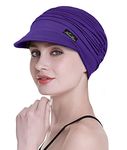 FocusCare Newsboy Cap,Chemo Hair Loss Sensitive Scalp Headcover