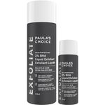 Paula's Choice Skin Perfecting 2% BHA Liquid Salicylic Acid Exfoliant Duo, Gentle Exfoliator for Blackheads, Large Pores, Wrinkles & Fine Lines, Includes 1 Full Size Bottle & 1 Travel Size Bottle