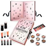 Beauty Advent Calendar 2024 Makeup Set Pampering Skincare Countdown Calendar (Rose Gold)