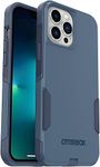 OtterBox Commuter Series Polycarbonate Case For iPhone 13 Pro Max and iPhone 12 Pro Max (Blue, Rock Skip Way)