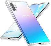 Clear Case for Samsung Galaxy Note 10 Plus/Note 10 Pro, Soft Silicone Slim Full-Body Protective Cover Compatible with Samsung Galaxy Note 10 Plus/Note 10 Pro Phone Case (Clear)