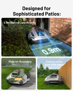 MAMMOTION YUKA Mini Robot Lawn Mower – Automatic Grass Cutter