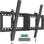 MOUNTUP TV Wall Mount Tilting for Most 37-75 Inch TVs, TV Mount with Level Adjustment Low Profile Space Saving Tilt Wall Mount TV Bracket, Fits 16", 18", 24" Studs, Up to 99lbs, Max VESA 600x400mm