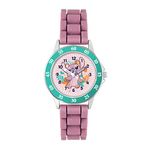 DISNEY Lilo and Stitch Pink Angel Time Teacher Watch LAS9014