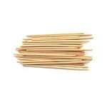 BambooMN - 5mm Semi-Point Candy Apple Bamboo Skewers - 6.5" (16.5cm) - 100 Pieces