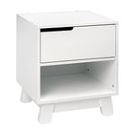 Babyletto Hudson Nightstand with USB Port, White