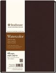 Strathmore (467-8 STR-467-8 48 Sheet No 140 Watercolor Art Journal, 8.5 by 11", 8.5"x11", White, 24