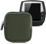 kwmobile Neoprene Case Compatible with Bosch Intuvia - Pouch with Zipper for Bike Display - Dark Green