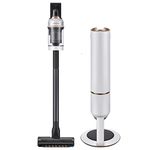 SAMSUNG Bespoke Jet Cordless Stick Vacuum Cleaner w/All in One Clean Station, Powerful Floor Cleaning for Carpet, VS20A95923W/AC, Misty White (Canada Version)