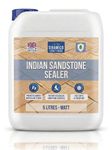 Indian Sandstone Sealer I 5 litres I Patio, Natural Stone Sealer, Driveway & Path Sealant I Waterproof & Weatherproof Protection up to 10 Years I Up to 50m² Coverage