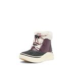 SOREL Children's Out N About lV Chillz Waterproof Boot, Epic Plum/Black, 3 Big Kid