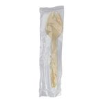 PacknWood Wooden Spork, Individually Wrapped (Case of 250)