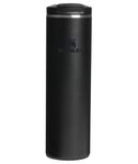Stanley AeroLight Transit Bottle 16 oz | Locking Drink Through Lid | Leak Resistant Water Bottle or Coffee Travel Mug | Lightweight Insulated Stainless Steel | BPA-Free | Black 2.0