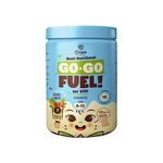 Origin Nutrition Complete Plant Based Nutritional Drink for Kids | Ages 8-12 | 10gm Vegan Protein with 18 minerals and vitamins, Probiotics for Easy Digestion | Balanced Supplement for Growth, Energy, Immune Function & Brain Development | Go Go Fuel Vanilla 400gm